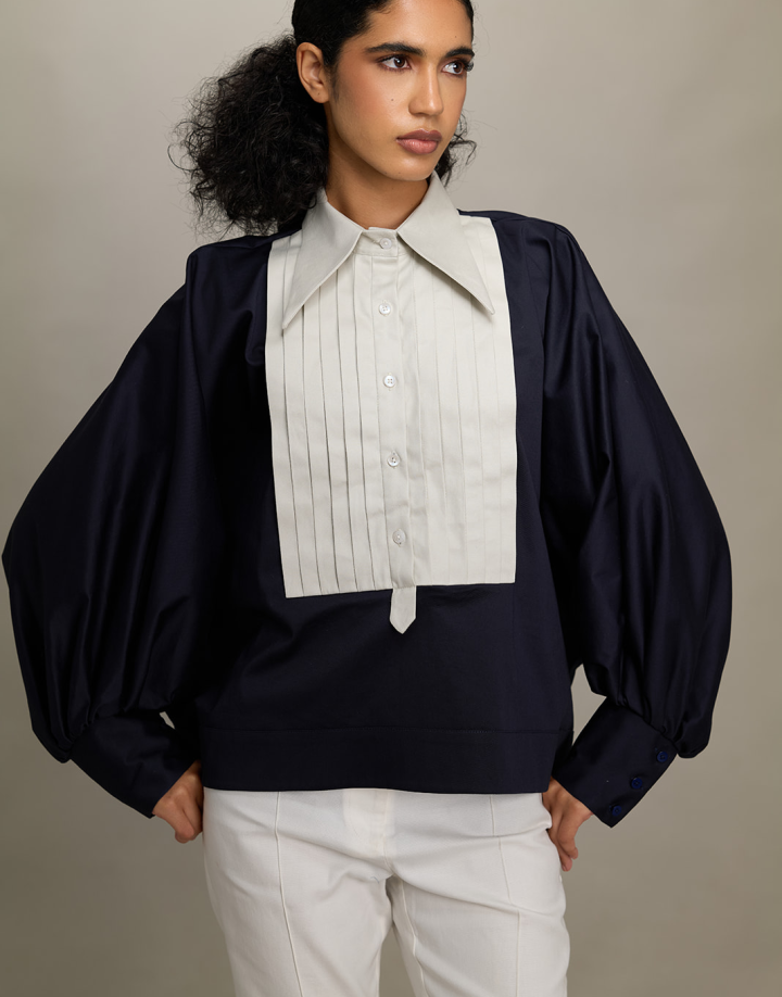 TUXIDO ONESIZE BLOUSE