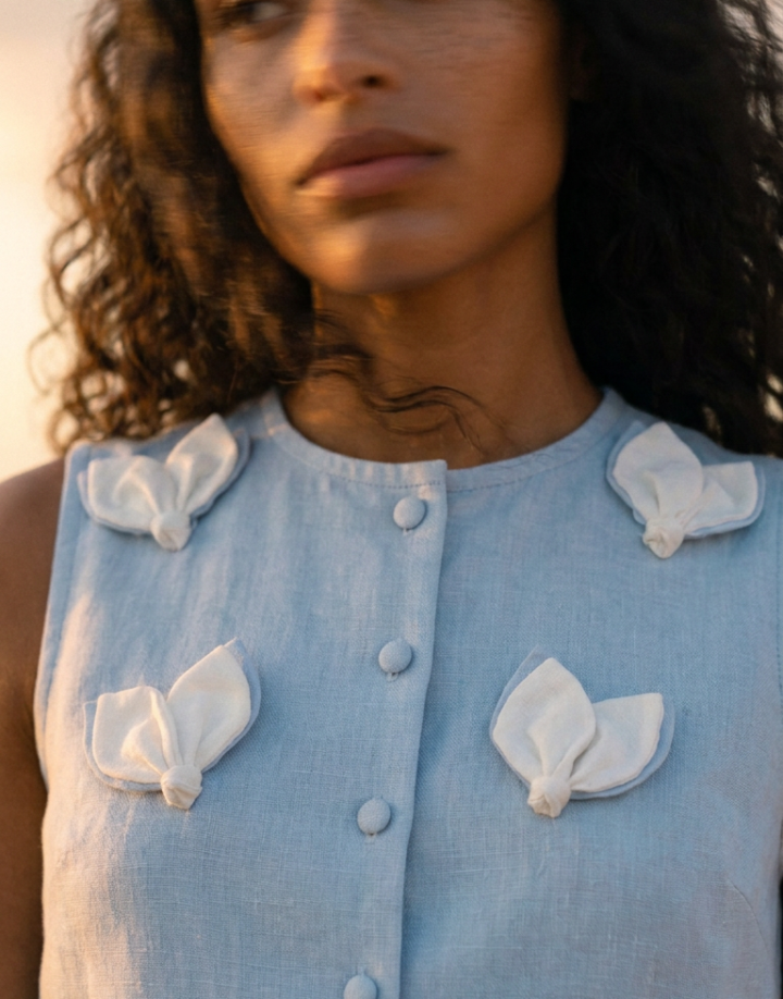 VESTE CROPPED TOP